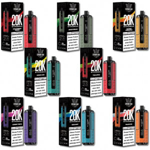 Al Fakher Crown Bar Hypermax 20k – Alle Sorten